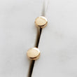 Load image into Gallery viewer, 14K Gold Disc Studs • Tiny Gold Studs • Delicate Stud Earrings • Minimalist Earrings • Round Gold Studs • Post Earrings • Dainty 14 karat
