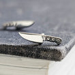 Load image into Gallery viewer, Tiny Knife Studs • Chef's Knife Earrings • Edgy Jewelry • Miniature Knife • Sterling Silver Knife • Punk Rock • 90s • Best Friend Gift