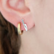 Load image into Gallery viewer, Tiny Knife Studs • Chef's Knife Earrings • Edgy Jewelry • Miniature Knife • Sterling Silver Knife • Punk Rock • 90s • Best Friend Gift