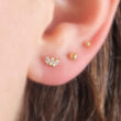 Load image into Gallery viewer, Marquise Diamond CZ Flat Back Studs