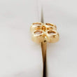 Load image into Gallery viewer, Delicate Double Diamond Infinity Studs in 14k Gold • Pair of Dainty Genuine Diamond Earrings • Tiny Studs • Fine Jewelry • Anniversary Gift