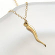 Load image into Gallery viewer, Italian Horn Necklace • Good Luck Charm • Italy Horn • Birthstone Necklace • Necklace Set • Layered Necklaces • Birthday Gift • Amulet Charm