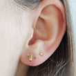 Load image into Gallery viewer, Tiny Honey Bee Studs • Dainty Bee Earrings • Bumble Bee Studs • Tiny Gold Bees • Little Bee Earring Studs • Delicate Bee Jewelry • Gift