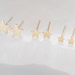 Load image into Gallery viewer, 14k Gold Star Studs • Choose Your Size • Delicate Studs • Gold Star Studs • Little Stud Earrings • Minimalist Earrings • Dainty Studs
