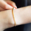 Load image into Gallery viewer, Curb Chain Bracelet • Minimalist Layering Bracelet • Cuban Links • Modern Style • Gift For Girlfriend • Bracelet Stack • Unisex Style