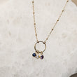 Load image into Gallery viewer, Personalized Birthstone Necklace • Silver or Gold • Great Gift For Mom • Birthday Gift • Necklace Set • Layered Necklaces •