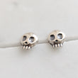 Load image into Gallery viewer, Mini Skull Studs • Tiny Silver Skulls • Gold Skull Studs • Best Friend Gift • Little Calaveras Studs • Dainty Skull Earrings • Petite Studs
