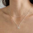 Load image into Gallery viewer, Personalized Birthstone Necklace • Silver or Gold • Great Gift For Mom • Birthday Gift • Necklace Set • Layered Necklaces •