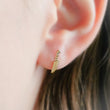 Load image into Gallery viewer, Tiny Knife Studs • Chef's Knife Earrings • Edgy Jewelry • Miniature Knife • Gold Knife • Punk Rock • 90s • Best Friend Gift • Love To Cook