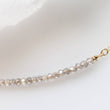 Load image into Gallery viewer, Labradorite Bracelet • Skinny Bead Bracelet • Minimalist Jewelry • Layering Bracelet • Bridesmaid Gift • Single Row • Gift For Her