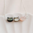 Load image into Gallery viewer, Cat Lover Necklace • Feline Necklace • Kitty Cat Jewelry • Pet Memorial • Cat Mom • Mother of Pearl • Minimalist Cat Necklace • Cat Lady