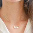 Load image into Gallery viewer, Cat Mom Necklace • Gift For Mom • Cat Jewelry • Cat Mom • Mother & Child • Mother's Day Gift • New Mom • Cat and Kittens Necklace