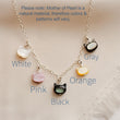 Load image into Gallery viewer, Kitty Cat Charms • Cat Lover Necklace • Feline Necklace • Pet Memorial • Cat Mom • Mother of Pearl • Minimalist Cat Necklace • Cat Lady