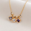Load image into Gallery viewer, Mother's Necklace • Birthstone Charms • Family Jewelry • Personalized Gift For Mom • Dainty Layering Necklace • Keepsake Jewelry