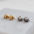Load image into Gallery viewer, Scarab Beetle Studs • Egyptian Jewelry • Protective Amulet Earrings • Symbol of Rebirth & Luck • Gift for Traveler and Free Spirit