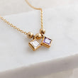 Load image into Gallery viewer, Mother's Necklace • Birthstone Charms • Family Jewelry • Personalized Gift For Mom • Dainty Layering Necklace • Keepsake Jewelry
