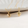Load image into Gallery viewer, Sweetheart Necklace • Tiny Puffy Heart Charm • Dainty Heart Jewelry • Gift for Girlfriend • Valentine’s Day Necklace • Love Token