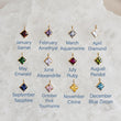 Load image into Gallery viewer, Mother's Necklace • Birthstone Charms • Family Jewelry • Personalized Gift For Mom • Dainty Layering Necklace • Keepsake Jewelry