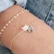 Load image into Gallery viewer, Personalized Cat Bracelet • Choose Your Initial & Cat Color • Cat Lover • Gift for Cat Mom • Feline Bracelet • Cat Mom • Pet Memorial