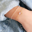 Load image into Gallery viewer, Personalized Cat Bracelet • Choose Your Initial & Cat Color • Cat Lover • Gift for Cat Mom • Feline Bracelet • Cat Mom • Pet Memorial