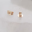 Load image into Gallery viewer, Tiny 10K Gold Earring Backs - Studio Blue