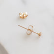 Load image into Gallery viewer, Tiny 10K Gold Earring Backs - Studio Blue