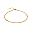 Load image into Gallery viewer, Curb Chain Anklet - Studio Blue
