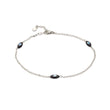 Load image into Gallery viewer, Evil Eyes Anklet - Studio Blue