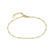 Load image into Gallery viewer, Dotted Sparkle Chain Anklet - Studio Blue