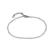 Load image into Gallery viewer, Dotted Sparkle Chain Anklet - Studio Blue