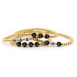 Load image into Gallery viewer, Beaded Name Bracelet - Studio Blue