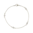 Load image into Gallery viewer, Diamond CZ Station Bracelet - Studio Blue
