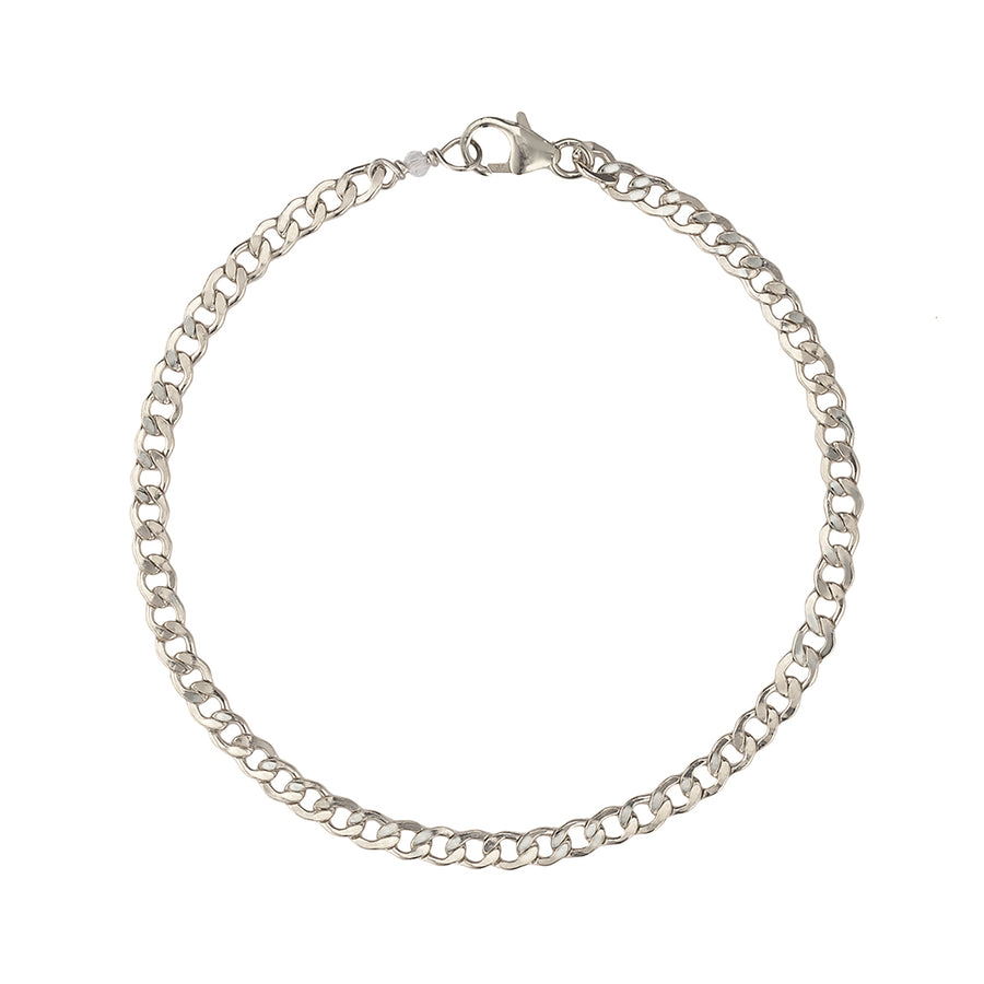 Curb Chain Bracelet - Studio Blue