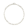 Load image into Gallery viewer, Tiny Paperclip Link Bracelet - Studio Blue