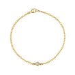 Load image into Gallery viewer, Solitaire Diamond CZ Bracelet - Studio Blue