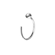 Load image into Gallery viewer, Tiny Ball Hug Hoops in 14K Gold - Studio Blue