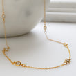 Load image into Gallery viewer, Diamond CZ Station Necklace - Studio Blue