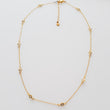 Load image into Gallery viewer, Diamond CZ Station Necklace - Studio Blue