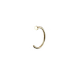 Load image into Gallery viewer, Dot Hug Hoops in 14k Gold - Studio Blue