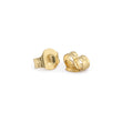 Load image into Gallery viewer, Tiny 10K Gold Earring Backs - Studio Blue