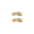 Load image into Gallery viewer, Tiny Yellow Gold Fill Earring Backs - Studio Blue