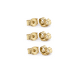 Load image into Gallery viewer, Tiny Yellow Gold Fill Earring Backs - Studio Blue