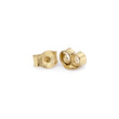 Load image into Gallery viewer, Tiny Yellow Gold Fill Earring Backs - Studio Blue