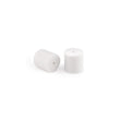 Load image into Gallery viewer, White Rubber Ear Nuts - Studio Blue
