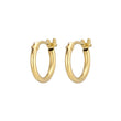 Load image into Gallery viewer, Classic Hoop Earrings - Studio Blue