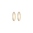 Load image into Gallery viewer, Micro Pavé Clicker Hoops - Studio Blue