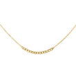 Load image into Gallery viewer, Curb Chain Segment Necklace - Studio Blue