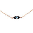 Load image into Gallery viewer, Dainty Evil Eye Necklace - Studio Blue