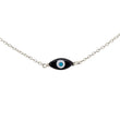 Load image into Gallery viewer, Dainty Evil Eye Necklace - Studio Blue