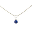 Load image into Gallery viewer, Tiny Lapis Lazuli Drop Necklace - Studio Blue